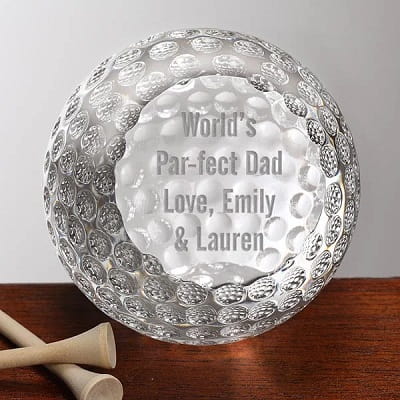 Personalized Crystal Golf Ball