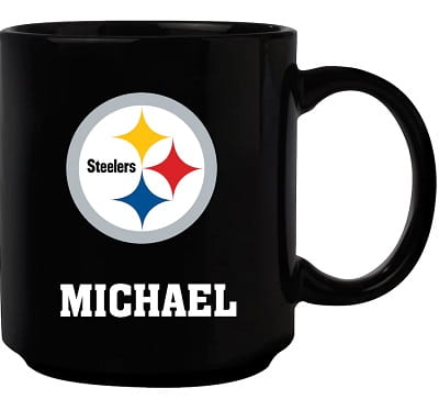 Pittsburgh Steelers 11oz. Personalized Mug