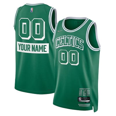 Boston Celtics Nike Custom Jersey