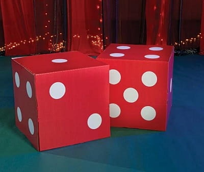 Giant Red Dice
