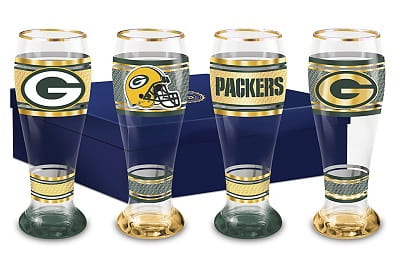 Green Bay Packers Beer Glass Set