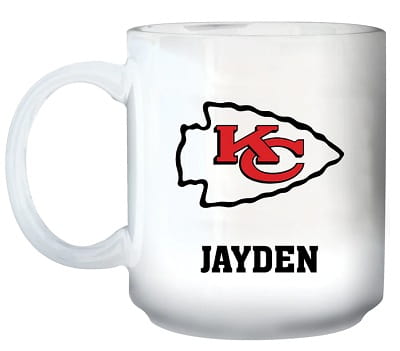Kansas City Chiefs Personalized Mug