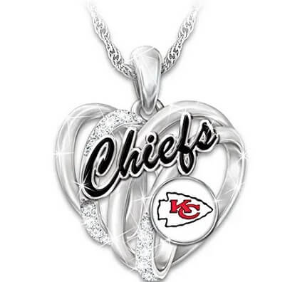 Kansas City Chiefs Super Bowl LVII Champions Necklace