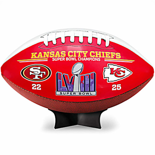 Kansas City Chiefs Super Bowl LVIII Commemorative Football
