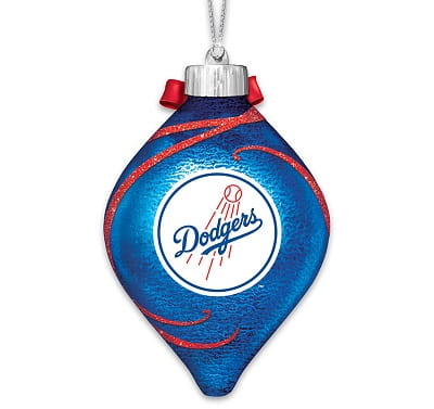 Los Angeles Dodgers Christmas Ornament