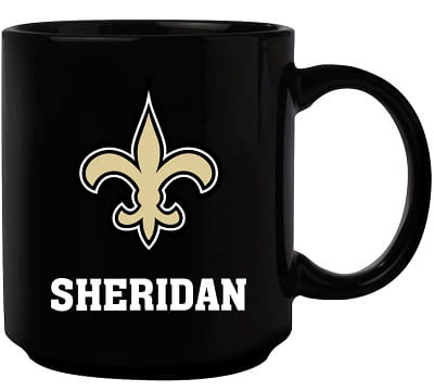 New Orleans Saints Personalized Mug