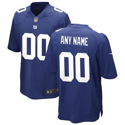 New York Giants Nike Personalized Game Jersey