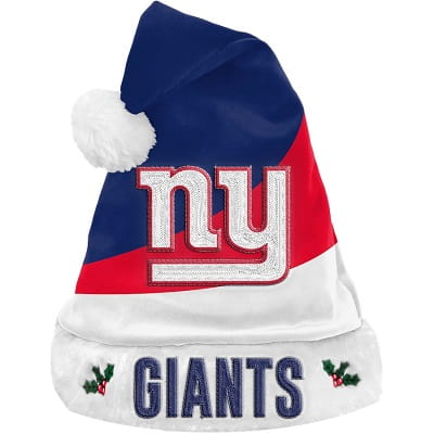 New York Giants Santa Hat
