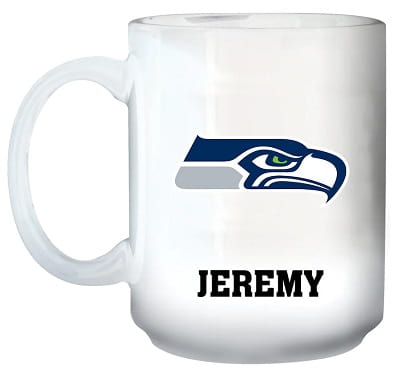 Seattle Seahawks Personalized Mug