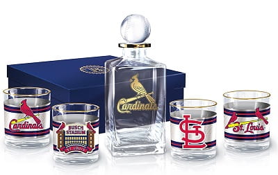St. Louis Cardinals Whiskey Decanter Set