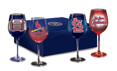 St. Louis Cardinals Wine Glass Set