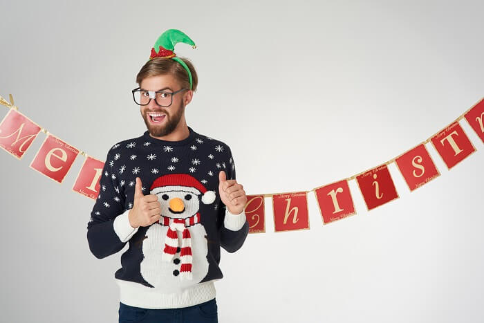 Christmas Party Games for Adults - Ugly Christmas Sweater Contest