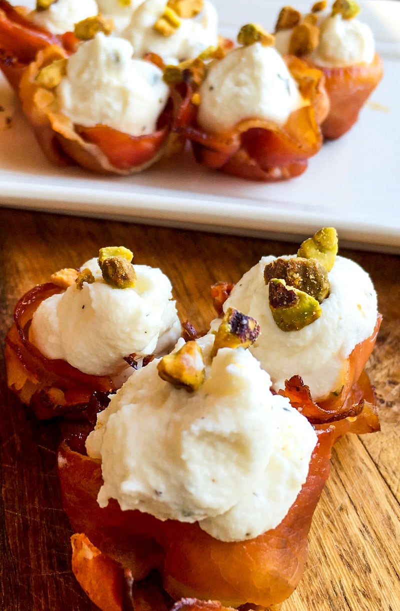 Prosciutto Goat Cheese Appetizers 