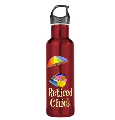 Retired Chick Water Bottle