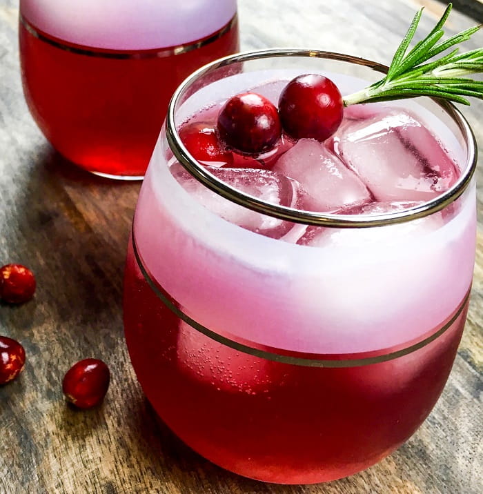 Spiced Cranberry Spritzer Recipe