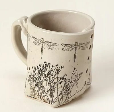 Pressed Wildflower Mug