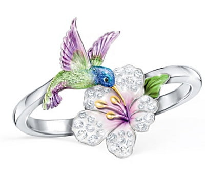 Sterling Silver Hummingbird Ring