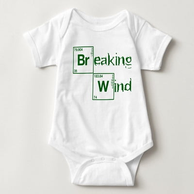 Breaking Wind Baby Bodysuit