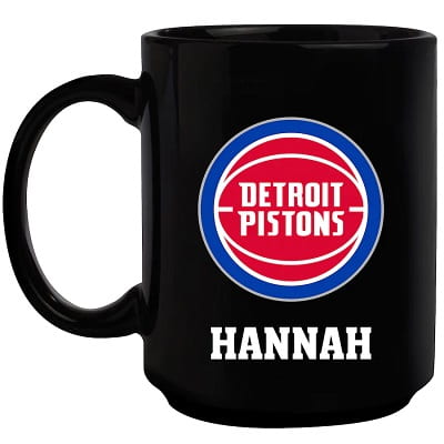 Detroit Pistons Personalized Mug