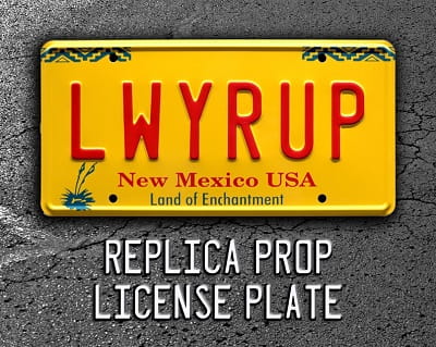 LWYRUP License Plate