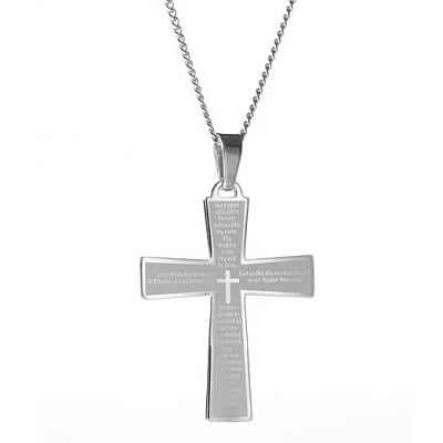 Personalized Cross Necklace