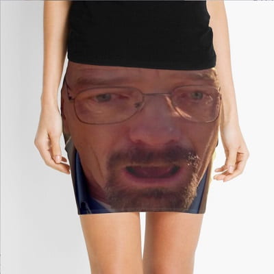 Walter White Meme Mini Skirt