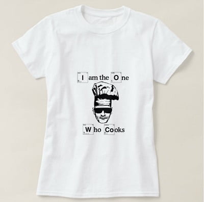 Walter White's I'm The One Who Cooks T-Shirt