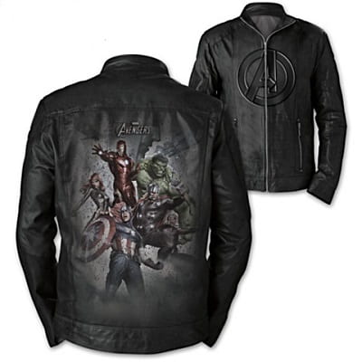 MARVEL Avengers Men's Leather Jacket