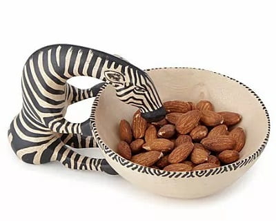 Zebra Snack Bowl - Gifts For Zebra Lovers