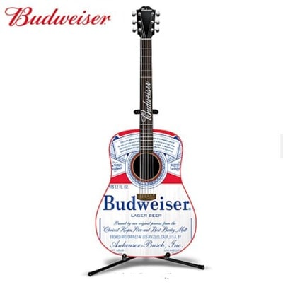 Budweiser Guitar Sculpture
