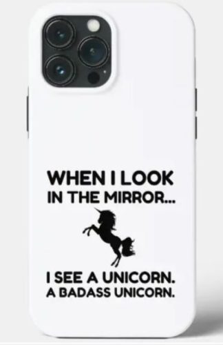 Bad-ass Unicorn Phone Case