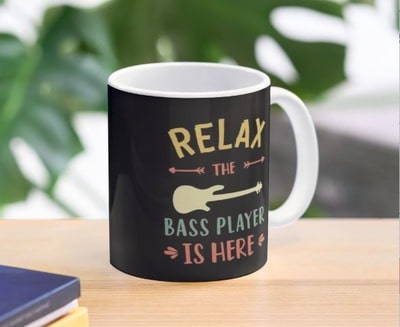Bass Player Coffee Mug
