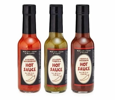 Booze-Infused Hot Sauce Set