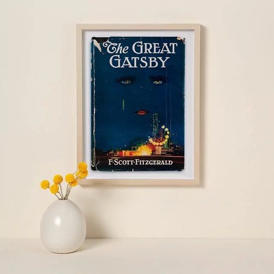 First Edition Book Cover Art Print