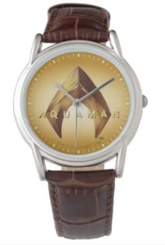 Golden Aquaman Logo Watch