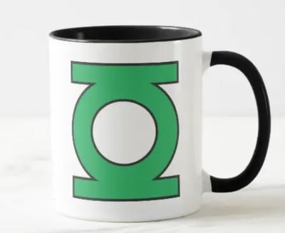 Green Lantern Logo Mug