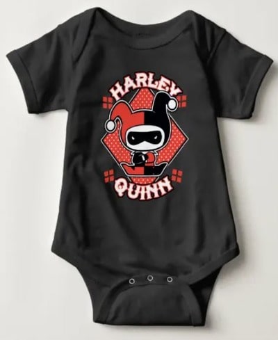 Harley Quinn Baby Bodysuit