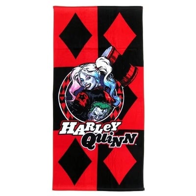 Harley Quinn Beach Towel