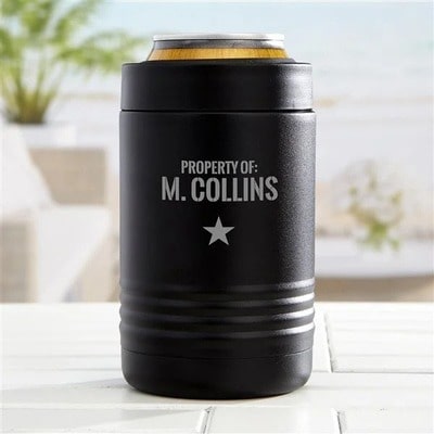 Personalized Beer Can Holder