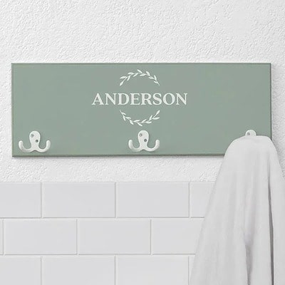 Personalized Towel Hook