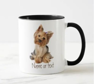 Personalized Yorkshire Terrier Coffee Mug