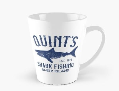 Quint's Shark Fishing Mug