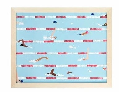 Swim Team Practice Print