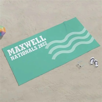 Swimming Personalized Towel
