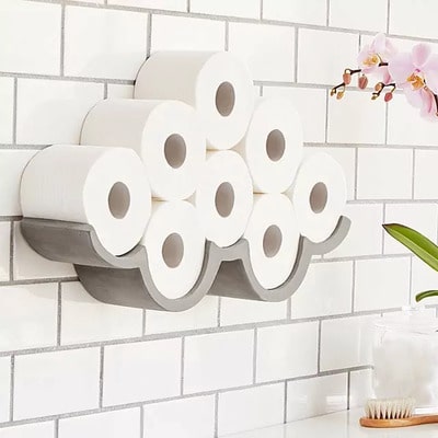 Whimsical Toilet Paper Storage