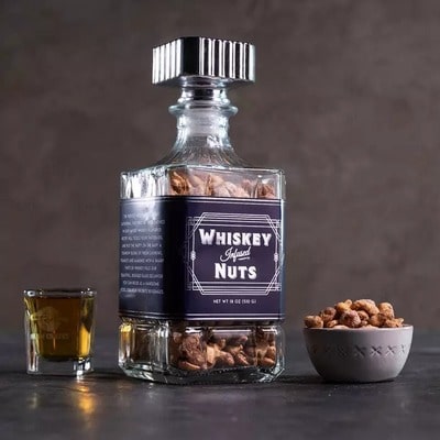 Whiskey Nuts Decanter