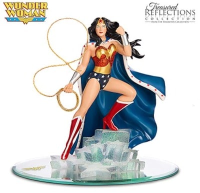 Wonder Woman Figurine With Swarovski Crystals