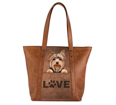 Yorkie Love Tote Bag