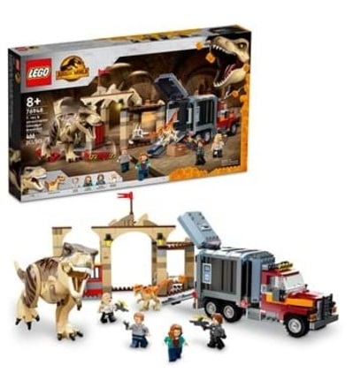 LEGO Jurassic World T. Rex & Atrociraptor Set