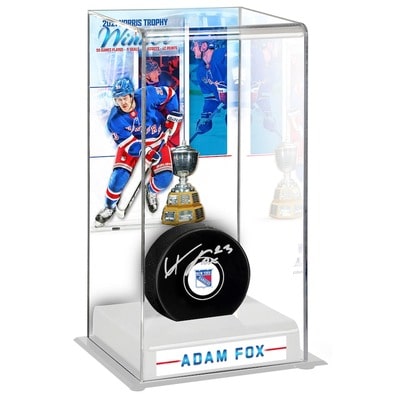 Adam Fox Authentic Autographed Hockey Puck Case